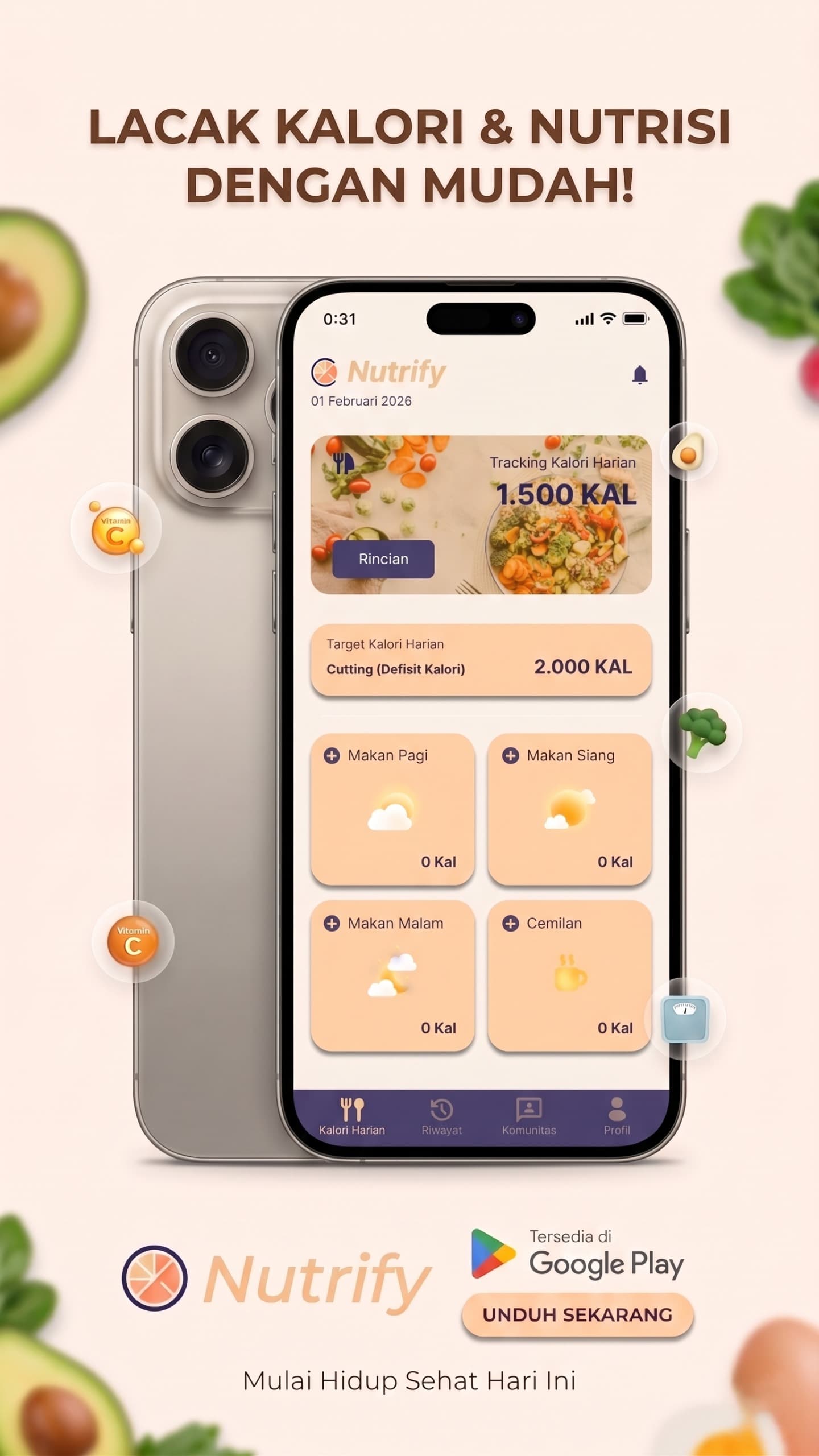 Mockup Nutrify